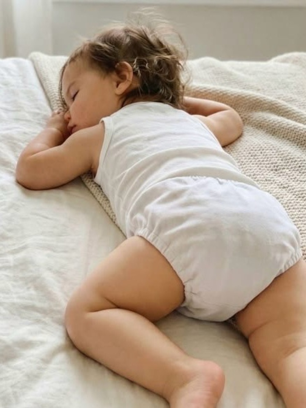 Hatley White Bloomer Diaper Cover